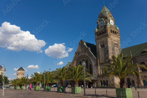 Gare feroviere de Metz - Quartier impérial