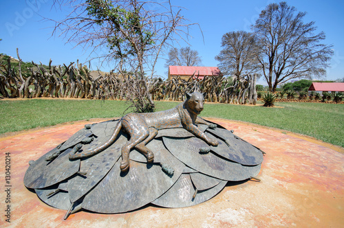Zulu memorial Rorke's Drift