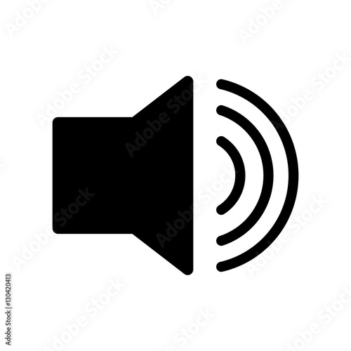 Wallpaper Mural Volume bullhorn symbol icon vector illustration graphic design Torontodigital.ca