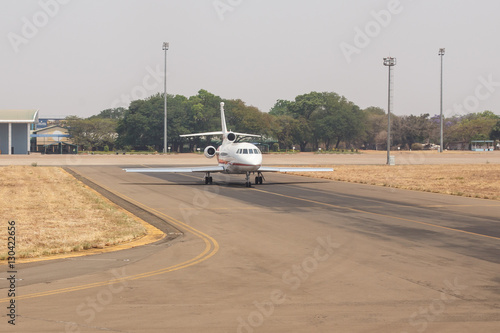 LIVINGSTONE - OCTOBER 14 2013: Local planes are often the only m
