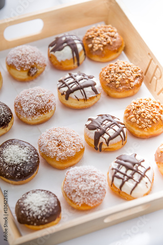 Wallpaper Mural delicious Doughnuts / donuts on a tray restaurant menu day time  Torontodigital.ca