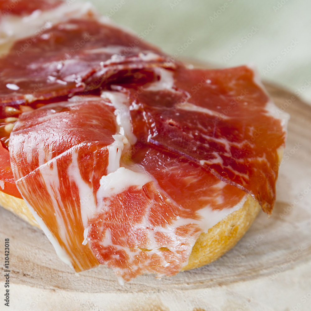 Spanish tapas,iberiam ham Spanish tapas,iberiam ham