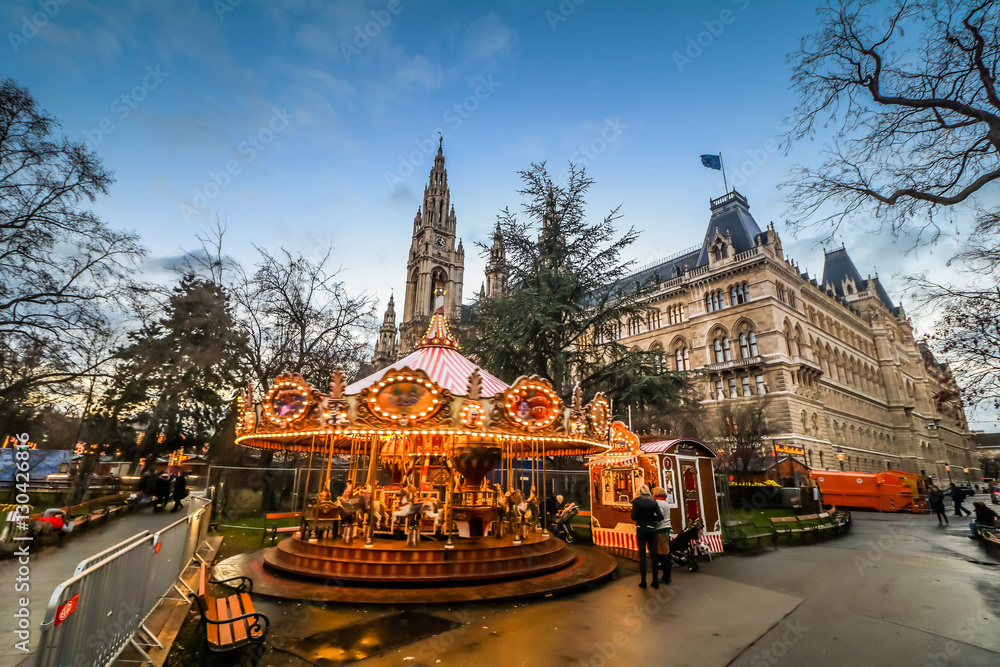 Fototapeta premium Weihnachtsstimmung in Wien