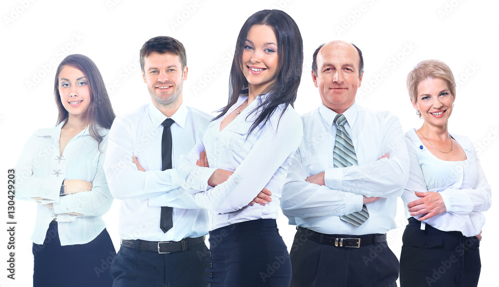 Young attractive business people - the elite business team Young attractive business people - the elite business team