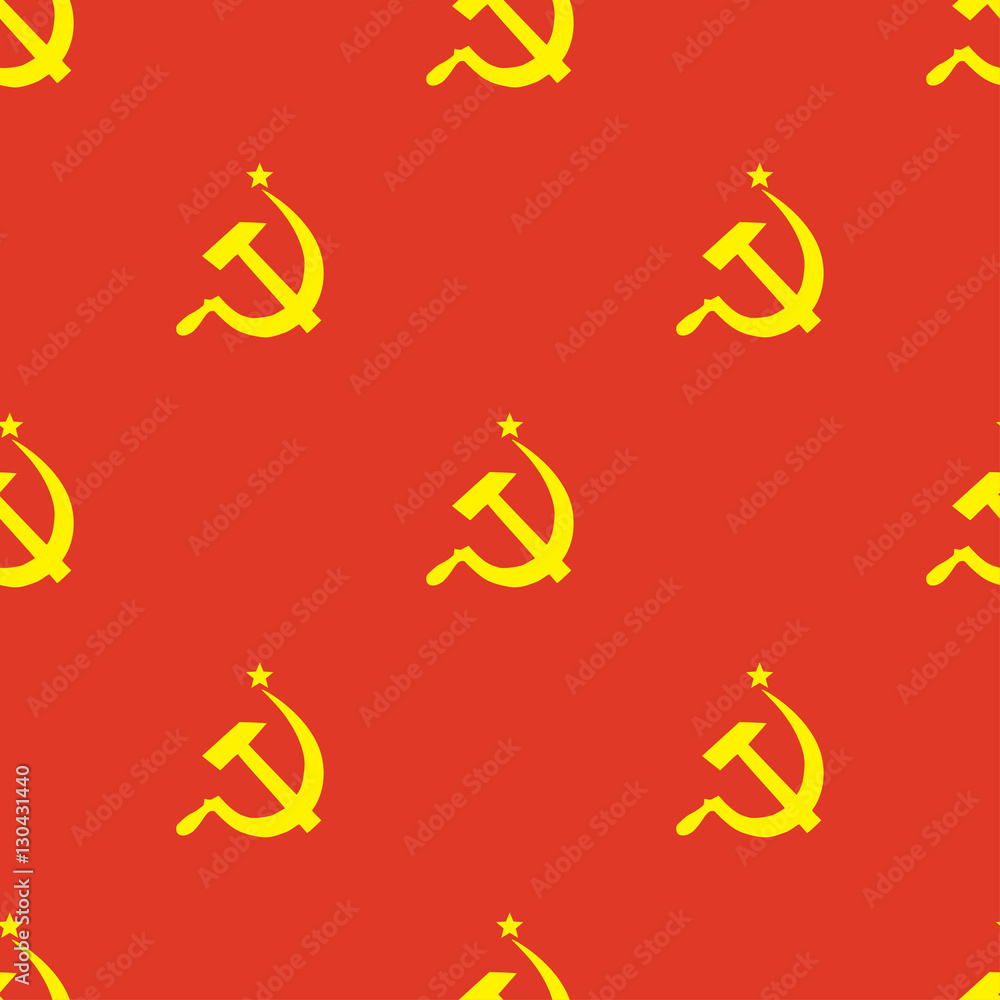 Ussr flag seamless pattern Ussr flag seamless pattern