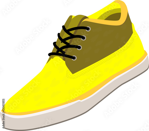 Yellow Men's Shoes