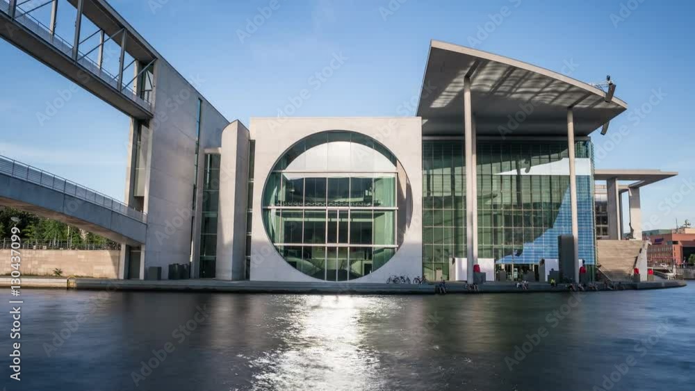 Berlin Marie Elisabeth Lueders Haus Hyperlapse Berlin Marie Elisabeth Lueders Haus Hyperlapse