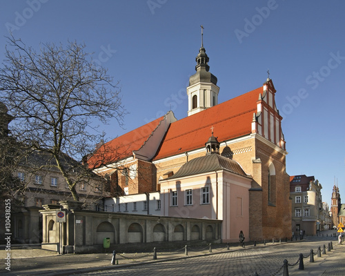 Church of Holy Trinity in Opole. Poland