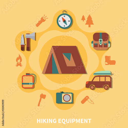 Hiking Equipment For Tourists