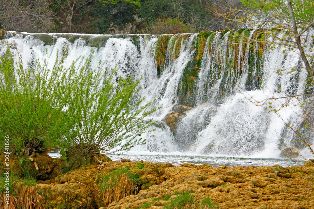 Obraz premium Waterfall on Krka river