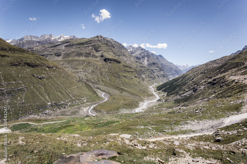 Fototapeta premium Spiti valley circuit