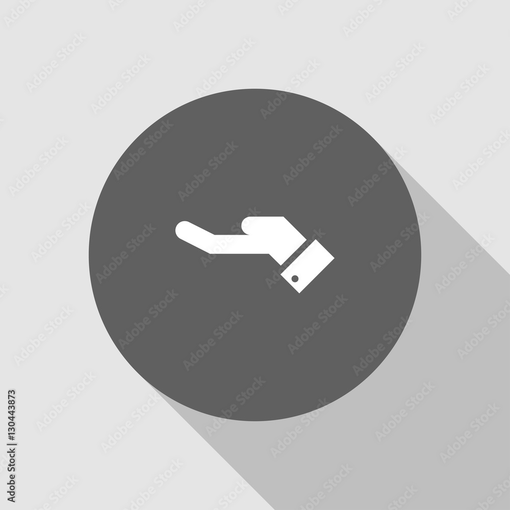 business hand vector icon business hand vector icon