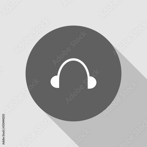 headphones icon vector