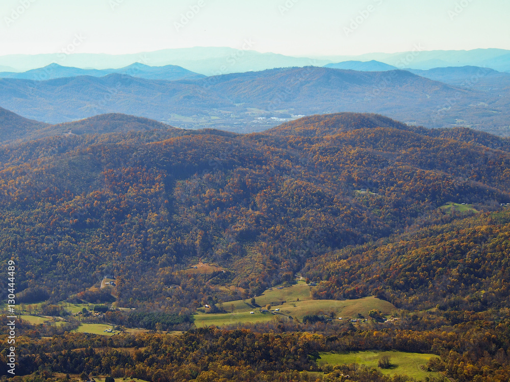 Fall in the Blue Ridge Mountains, Virginia