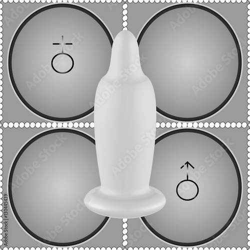Condom icon illustration design