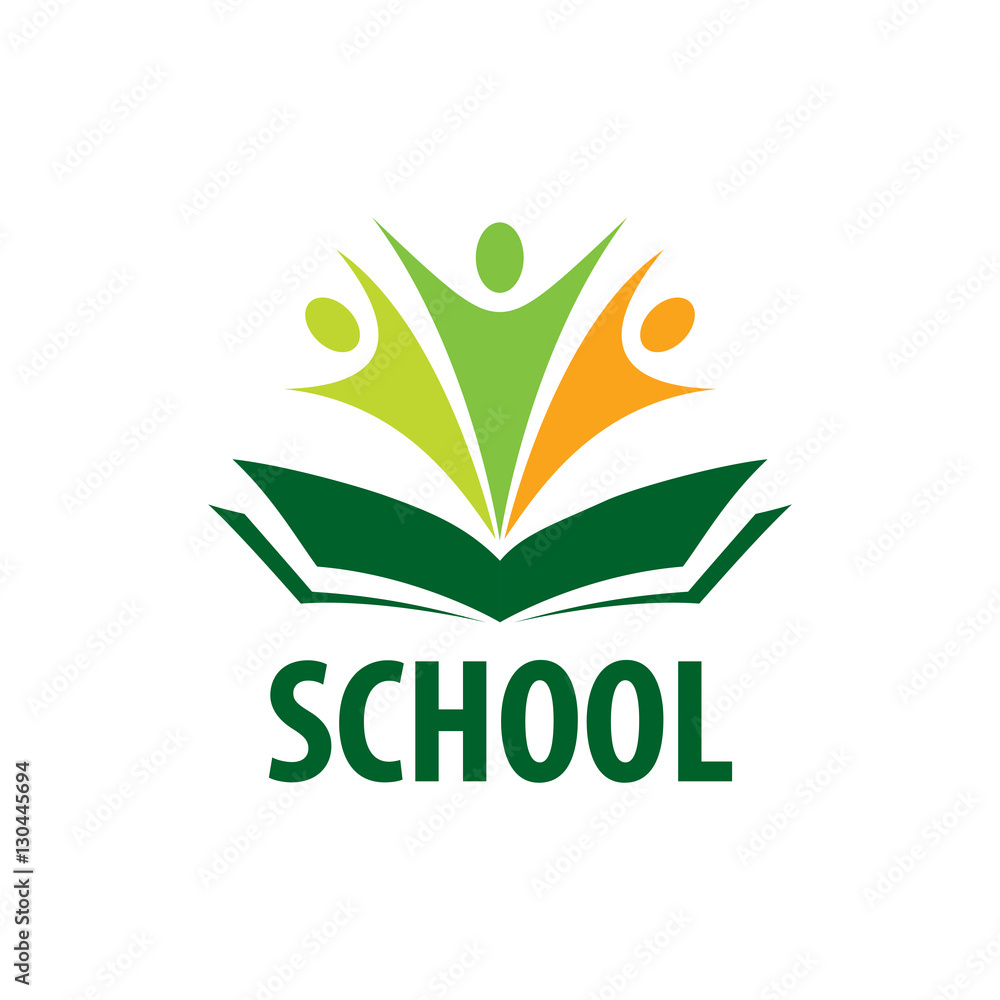 Obraz premium Open book logo
