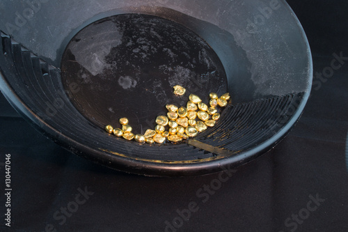 Gold fund beim gold waschen