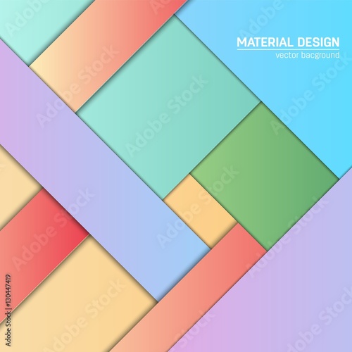 Free Download Vector material design background. Abstract creative concept layout template. For web and mobile app, paper art illustration design. style blank, poster, booklet. Motion wallpaper element. Flat ui - GFXLoad
