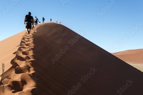 Sand Dune No. 45 at Sossusvlei, Namibia photo