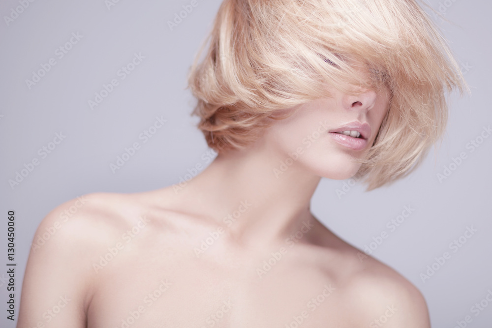 closeup portrait of a stunning blonde beauty closeup portrait of a stunning blonde beauty