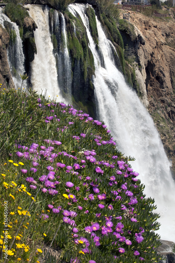 Obraz premium Antalya waterfall, Turkey, Asia