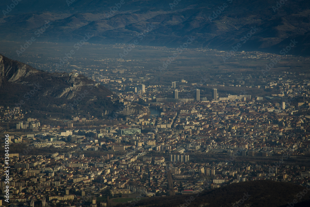 Pollution à Grenoble