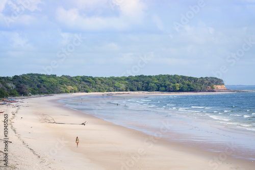 Joannes beach (Praia de Joannes) on Marajo island in the Brazilian Amazon, Para, Brazil photo