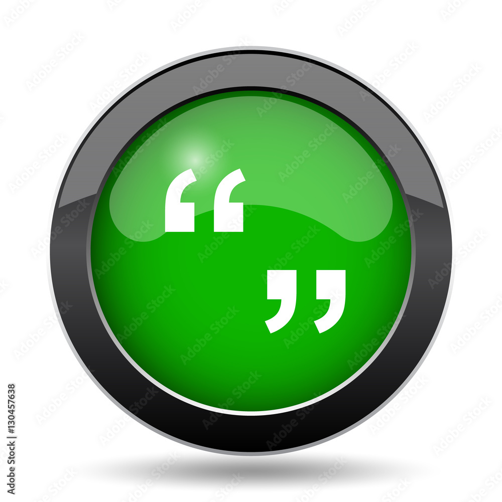 Quotation marks icon Quotation marks icon