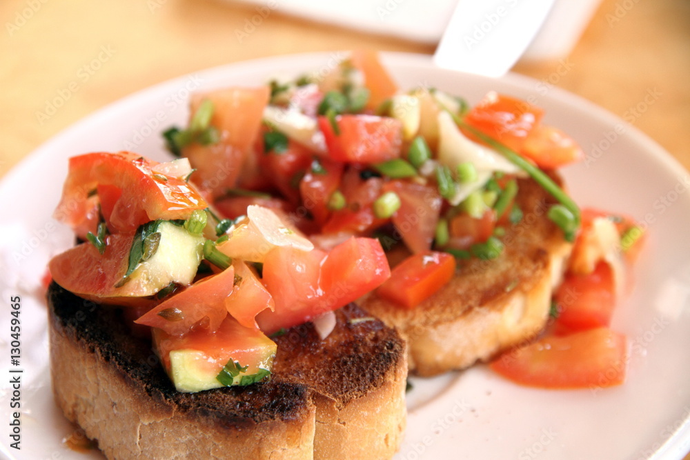 bruschetta Grand Canary Spain bruschetta Grand Canary Spain