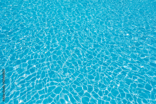 Beautiful ripple wave and water surface in swimming pool