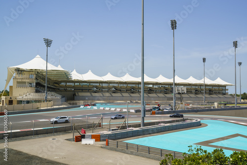 Yas Marina Formula One circuit, Yas Island, Abu Dhabi photo