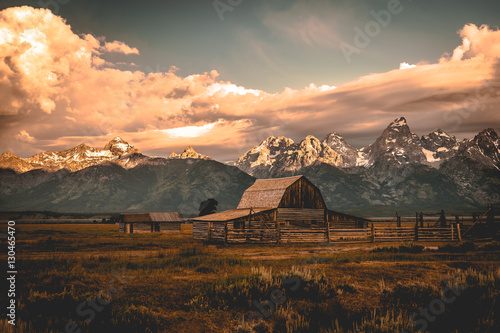 Moulton Barn in the Grand Teton National Park, Wyoming