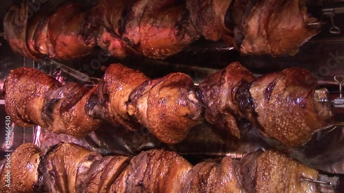 Grilled Knuckle of Pork German Grillhaxe.
Grilled Knuckle of Pork German Grillhaxe. Oktoberfest. Munich beer festival