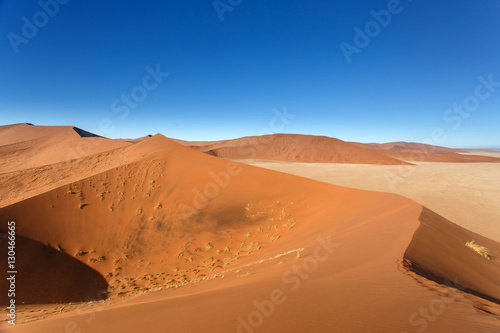 Sand Dunes at Sossusvlei, Namibia