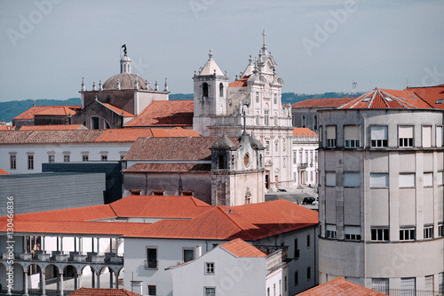 Cityscape coimbra portugal