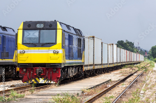 Container Freight Train