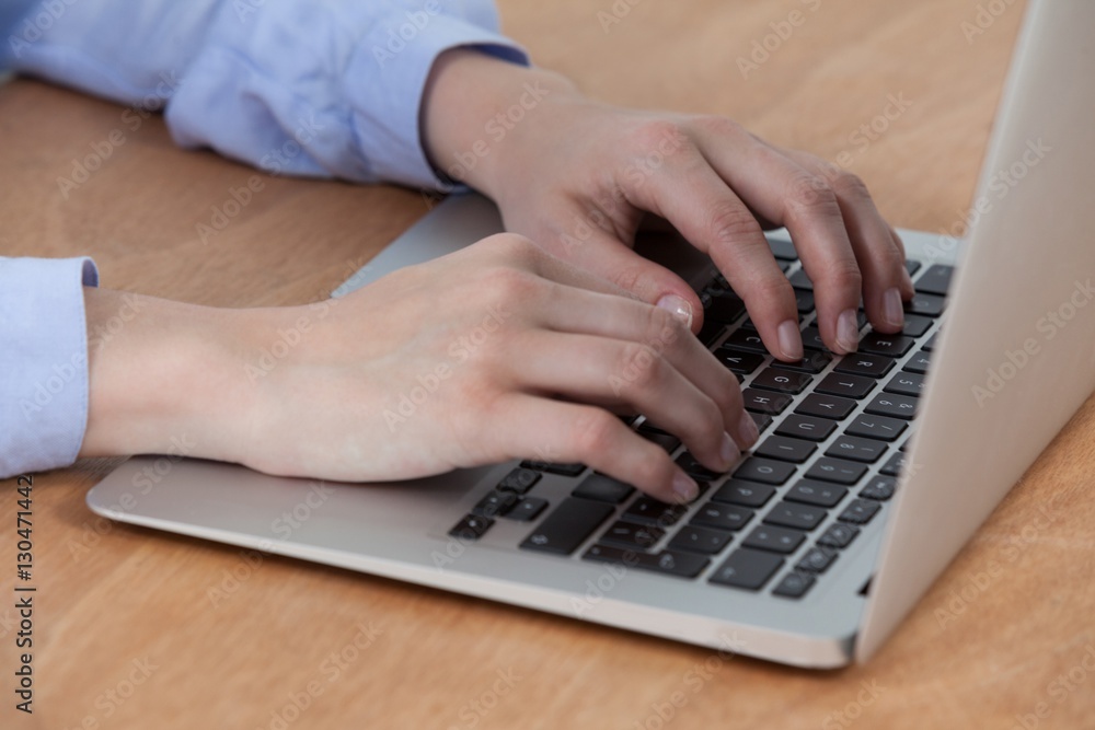 Businesswoman using laptop Businesswoman using laptop