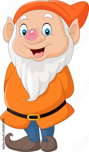 Cute dwarf cartoon


