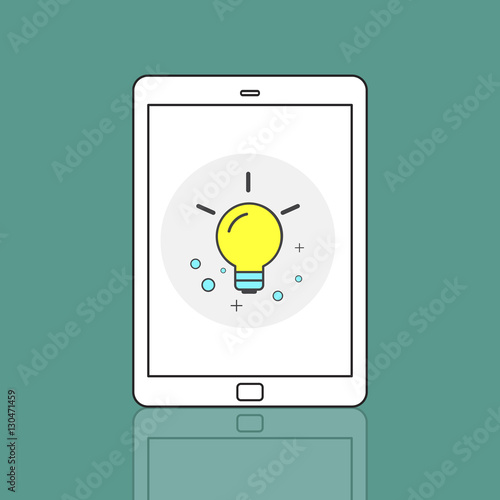 Ideas Lightbulb Innovation Thinking Icon Concept