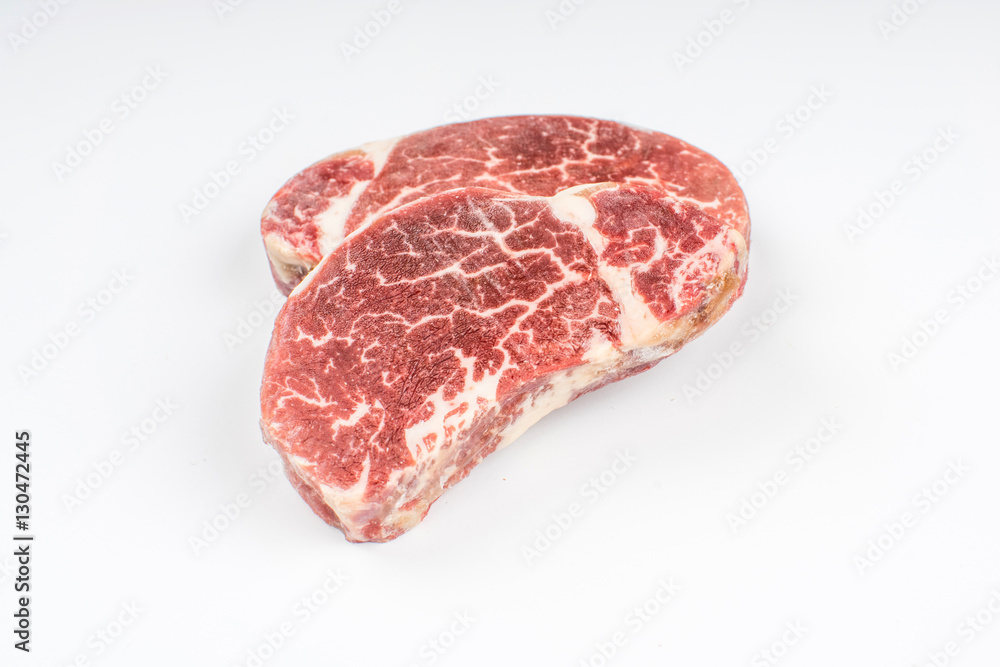 isolated steak