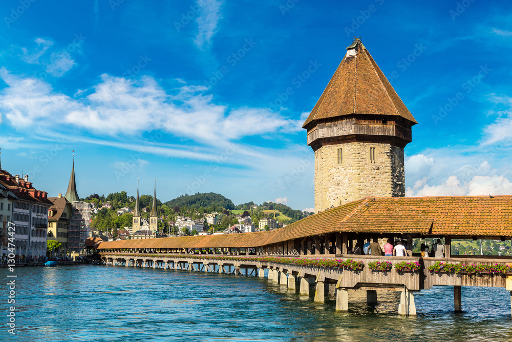 Chapel bridge in Lucerne