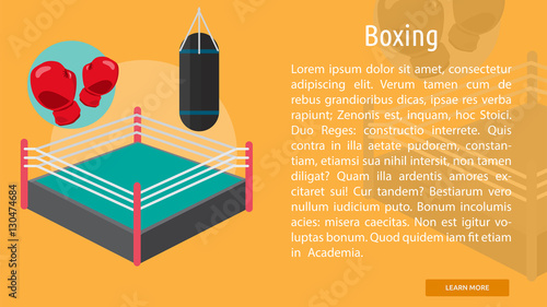 Boxing Conceptual Banner