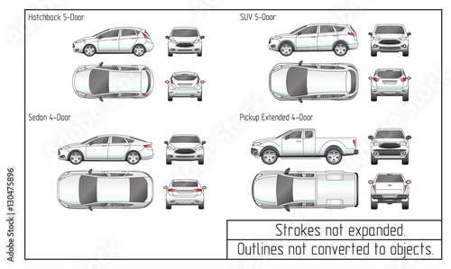 car drawing outlines not converted to objects