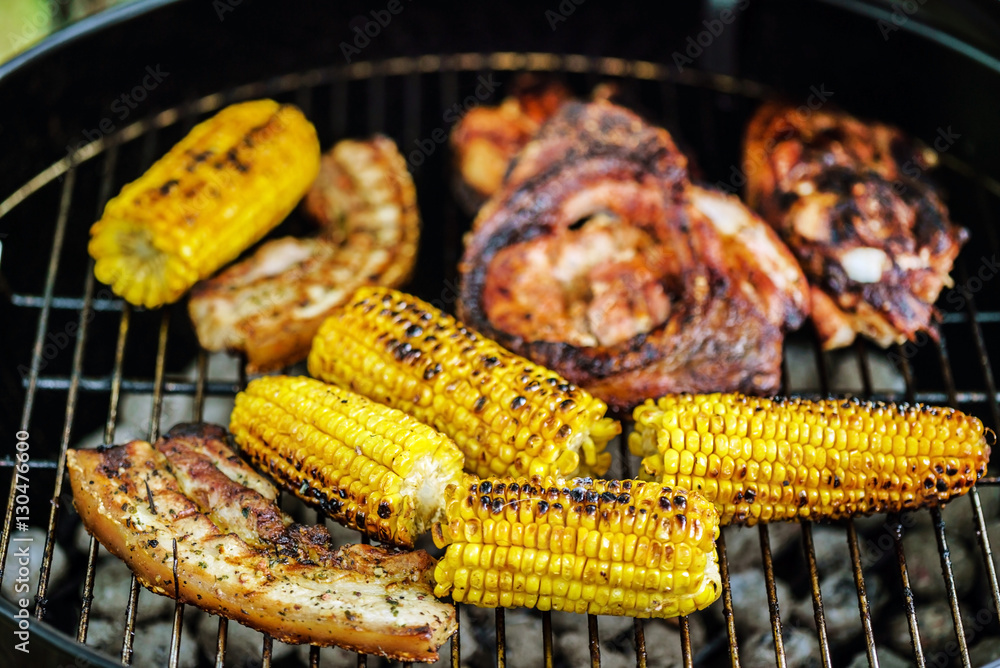 Barbecue grill concept Barbecue grill concept