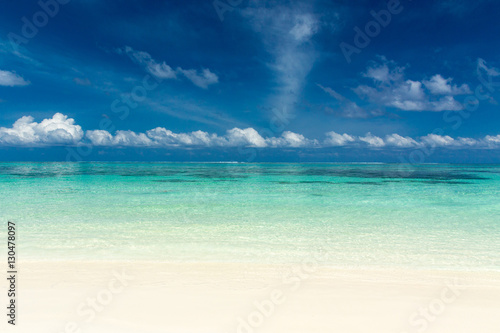 tropical beach in Maldives