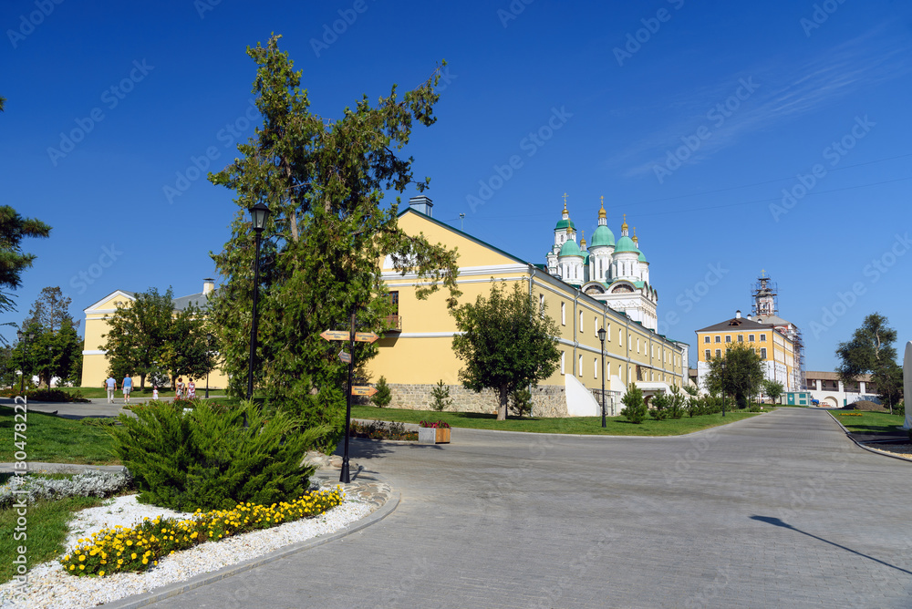 Kremlin area in Astrakhan. Russia