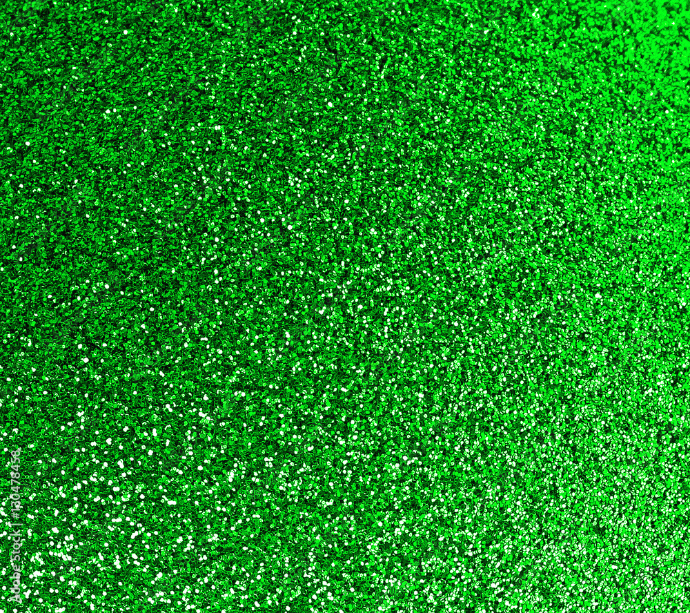 Fototapeta premium Festive abstract green background. Christmas background.