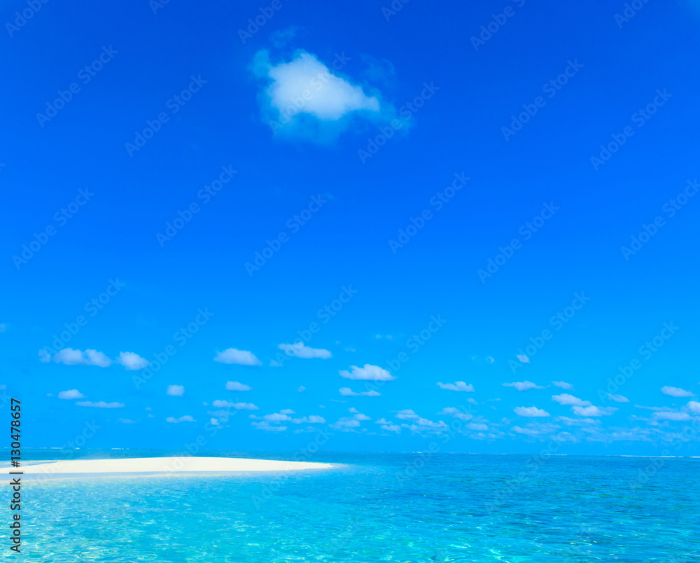 tropical beach in Maldives