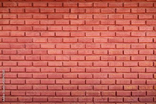 dark red brick wall for pattern and background