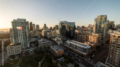 Wallpaper Mural Sunset in downtown San Diego, California Torontodigital.ca